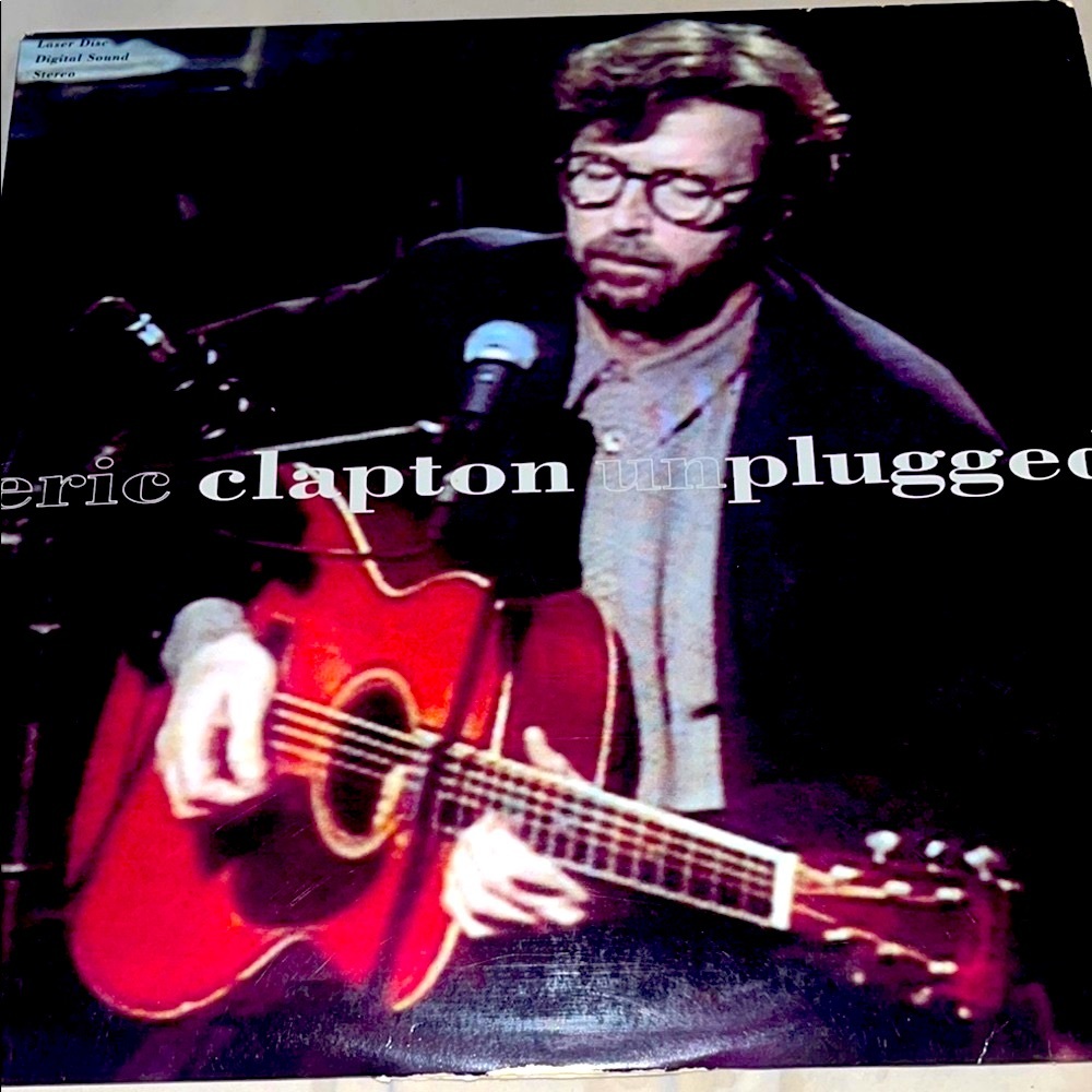 Eric Clapton Unplugged laser disc